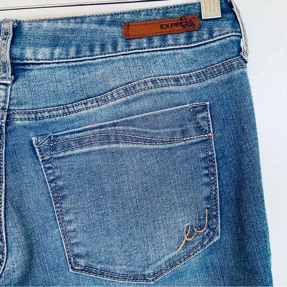🎉2X HP🎉⭐️Like New⭐️Express Stella Low-Rise Skinny Jeans - Picture 6 of 9